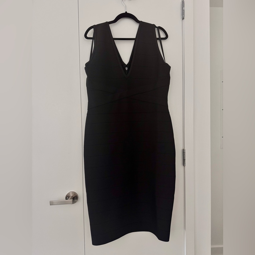 Black Bandage Dress - Bodycon - Picture 4 of 5